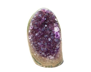 Amethist gedenksteen maat S