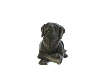 Hond met bot Dierenurn