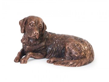 keepsake urn golden retriever copper