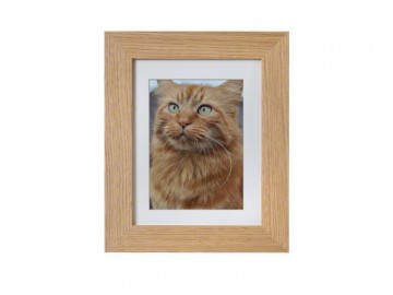 Foto frame met ruimte voor as.